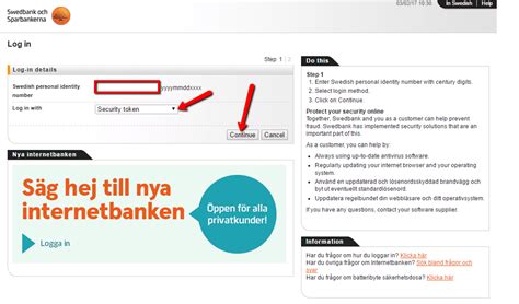 swedbank my account.